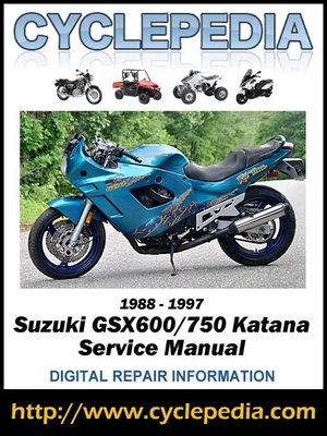 cover image of Suzuki GSX600/750 Katana 1988-1997 Service Manual
